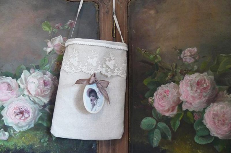 Petite pochette et portrait