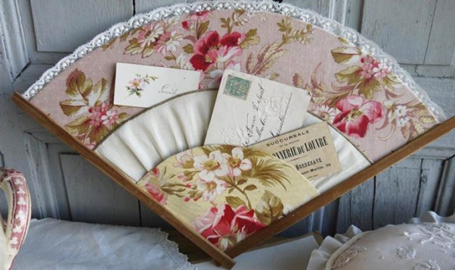 Porte carte éventail