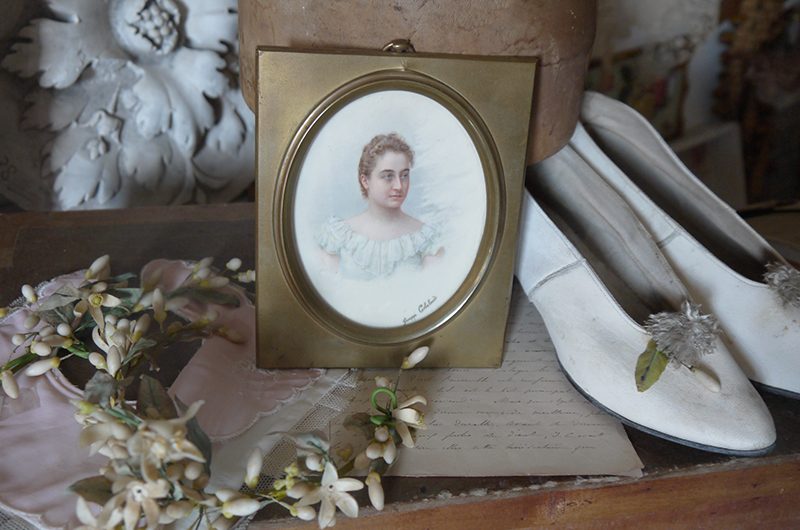 Chromo façon miniature