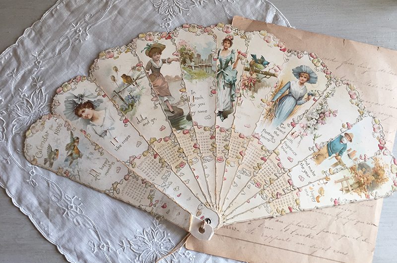 Calendrier éventail incomplet