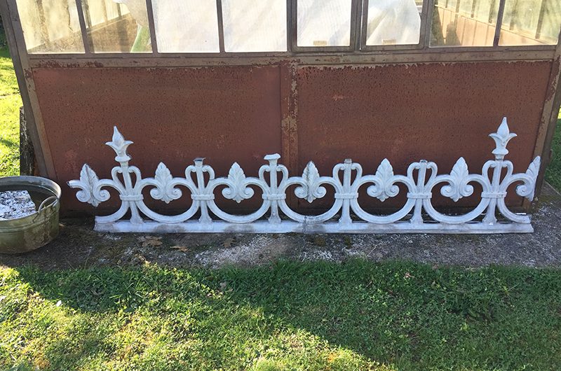 Grand faitage en zinc