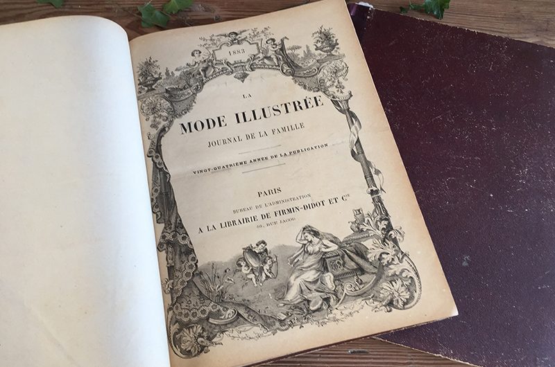 Livres  » La mode illustrée « 