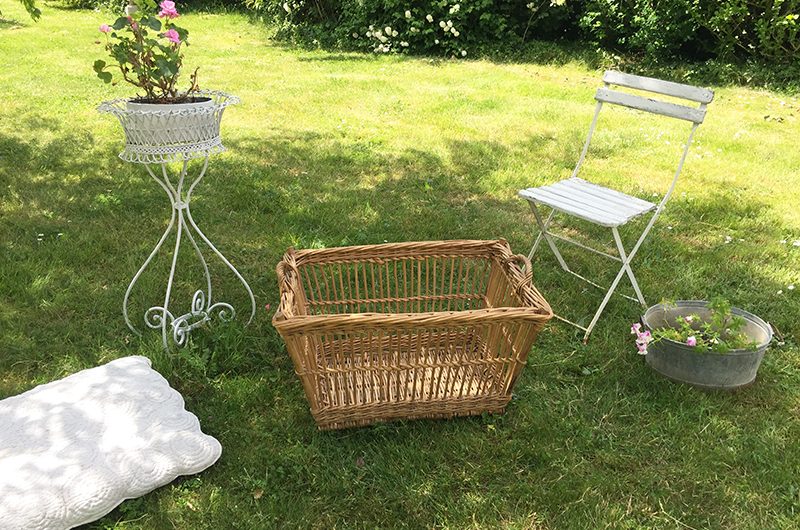 Grand panier ajouré