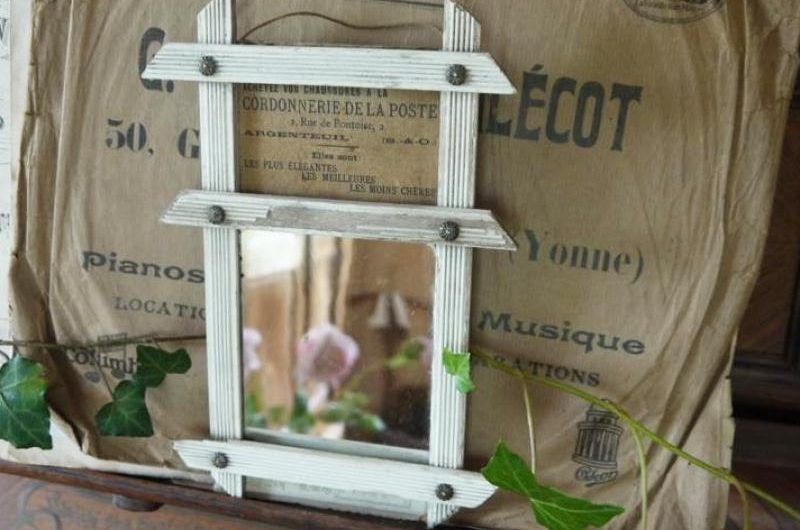 Petit miroir publicitaire