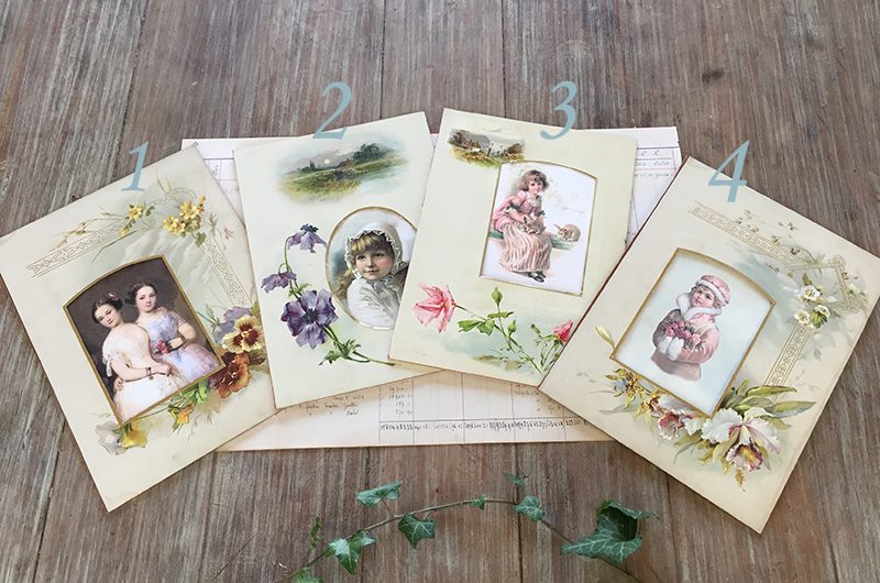 Pages d’album photo garnies