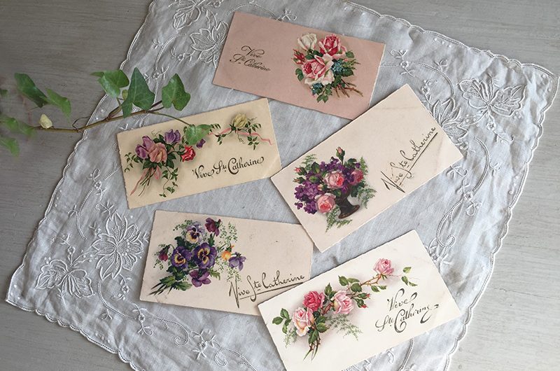 Petites cartes Ste Catherine