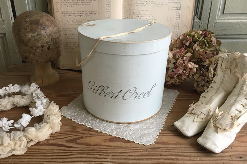 Boite à chapeaux  » Gilbert Orcel « 