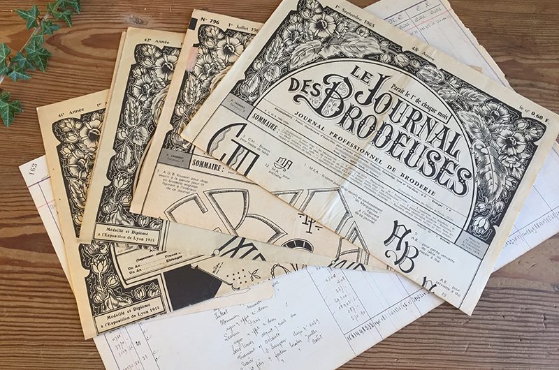4 revues  » Le journal des brodeuses »