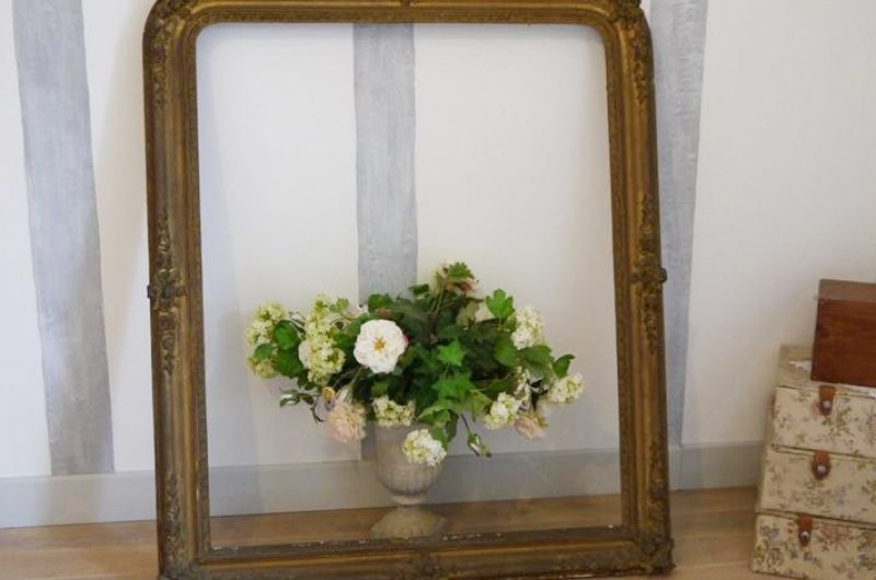 Grand cadre de miroir