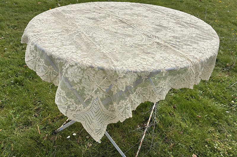 Nappe en dentelle