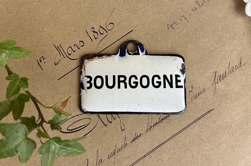 Plaque  » Bourgogne « 