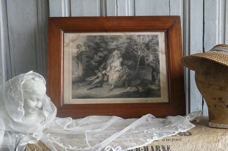 Gravure romantique