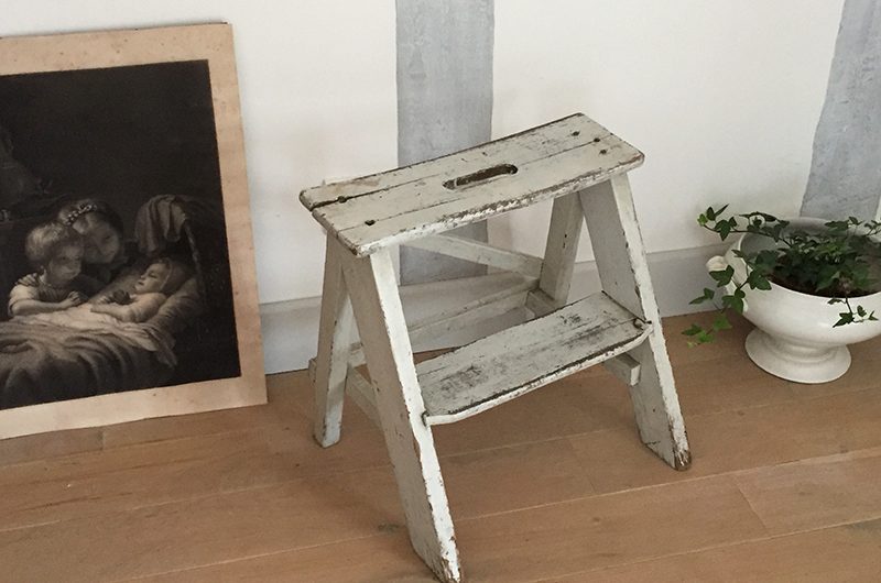 Marchepied en bois
