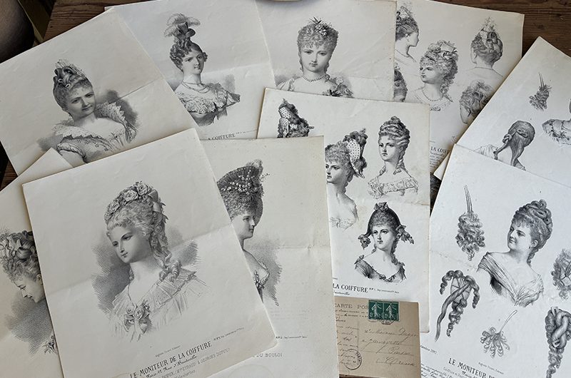 Gravures  » Le moniteur de la coiffure « 