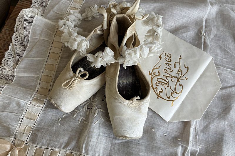 Chaussons blancs