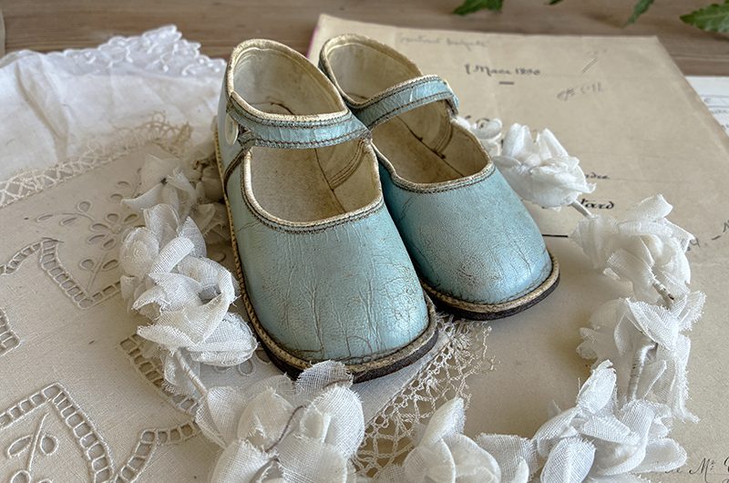 Chaussures bleues