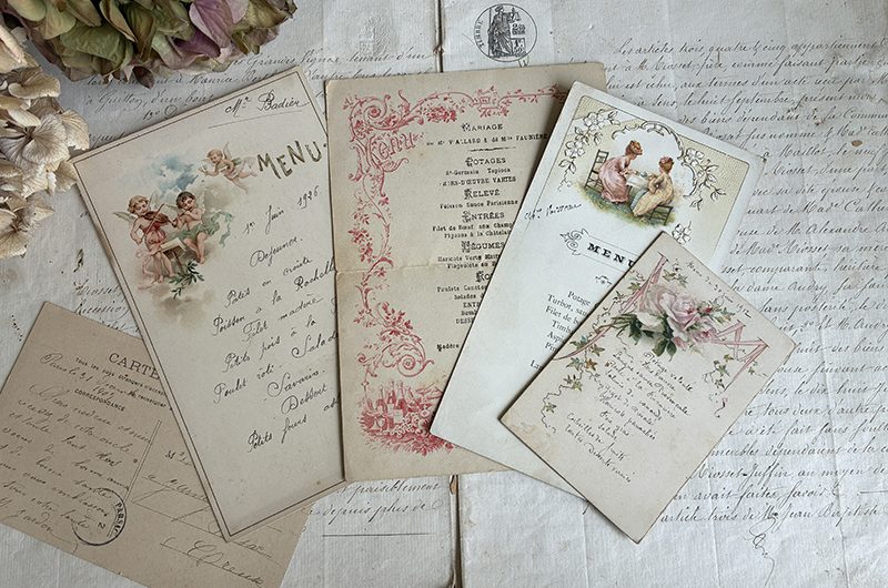 Menus illustrés