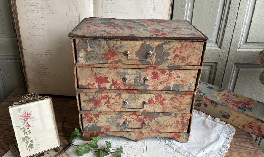 Meuble tissu 4 tiroirs